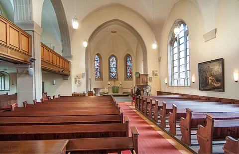 Hanau Friedenskirche von innen